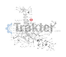ANELLO GIREVOLE DEL CONDOTTO DI SCARICO 1°