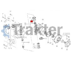 RING VORDERRAD KNIE ORIGINAL ISEKI 1444-413-009-10