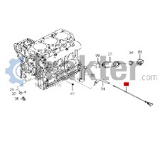 OIL INDICATOR ORIGINAL ISEKI 6211-760-081-00 6211-760-093-00