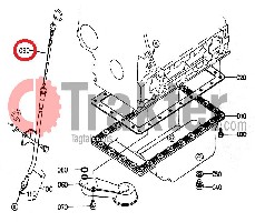 INDICATORE OLIO ORIGINAL KUBOTA 16271-36412 16271-36414