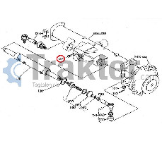 DIFERENCIAL DELANTERO TORNILLO ORIGINAL KUBOTA 01123-50820