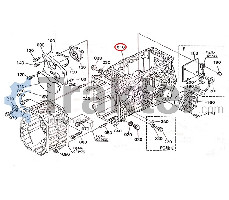 CASE DIFFERENZIALE ORIGINAL KUBOTA t2450-21210 t2450-21215