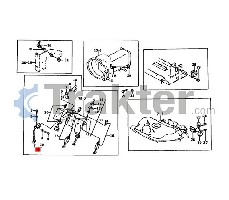 INTERRUTTORE DI AVVIAMENTO CON 2 CHIAVI ORIGINAL ISEKI 1575-623-210-00