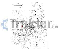 INTERRUTTORE DI AVVIAMENTO ORIGINAL ISEKI 1407-600-052-00