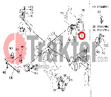 INTERRUTTORE DI AVVIAMENTO ORIGINAL KUBOTA 34670-31820 34670-31824