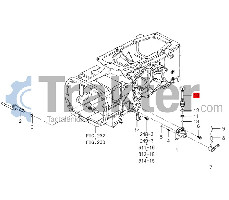 INTERRUTTORE PULSANTE 4X4 SCATOLA CAMBIO COPERCHIO ORIGINAL ISEKI 1650-660-230-00