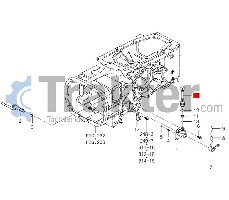 INTERRUTTORE PULSANTE 4X4 SCATOLA CAMBIO COPERCHIO ORIGINAL ISEKI 1650-660-230-00