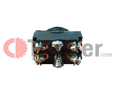 INTERRUTTORE ON OFF ON 6 CONTATTI CON UN PULSANTE SU UN LATO