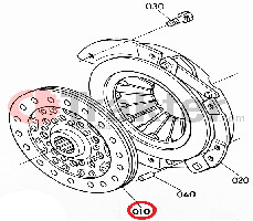 DISCO FRIZIONE 215mm 1561-121-210-50 OEM