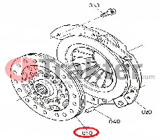 DISCO FRIZIONE 225mm 1561-121-210-50 OEM