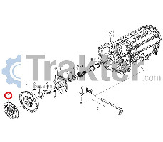 ΔΙΣΚΟΣ ΣΥΜΠΛΕΚΤΗ ORIGINAL ISEKI 1742-120-250-00