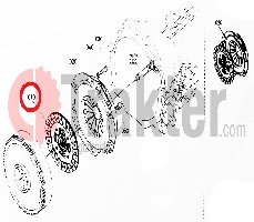 DISCO FRIZIONE ORIGINAL KUBOTA t2050-23212 t0430-23210