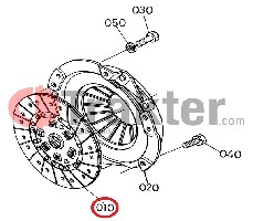 DISCO FRIZIONE ORIGINAL KUBOTA 38150-14300 32430-14300