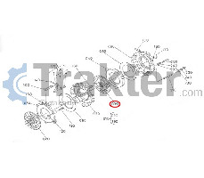 DISCO FRIZIONE PTO ORIGINAL KUBOTA 32425-14450 38260-14450