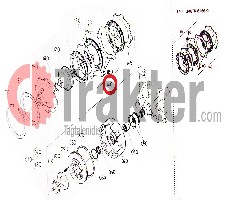 FRIZIONE PIASTRA DISCO ORIGINAL KUBOTA 34076-61660 t1063-61660