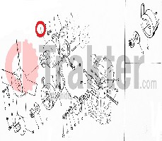 DINAMO MAGNETE CON GUARNIZIONE ACQUA ORIGINAL KUBOTA 15372-64010