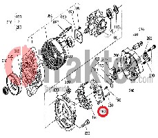 REGOLATORE DINAMO ORIGINAL KUBOTA 16483-64600