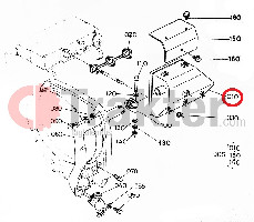 AUSPUFFTOPF ORIGINAL KUBOTA 67950-58510