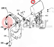 AUSPUFFTOPF ORIGINAL KUBOTA 67955-58510