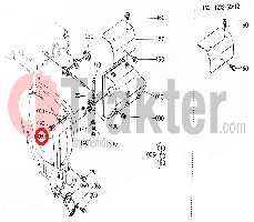TUBO MARMITTA DI SCARICO ORIGINAL KUBOTA 67950-54630 67950-54634