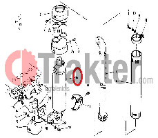 EXHAUST MUFFLER ORIGINAL KUBOTA 15531-12050