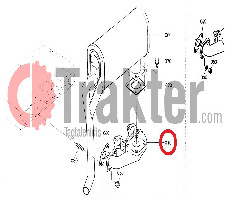 EXHAUST MANIFOLD MUFFLER ORIGINAL KUBOTA 16407-12310