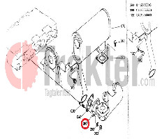 AUSPUFFKRÜMMER ORIGINAL KUBOTA 17367-12310 1G866-12310
