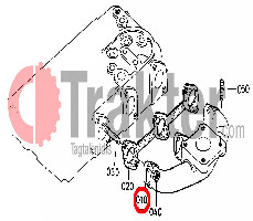 COLLETTORE SCARICO ORIGINAL KUBOTA 1g700-12310 16265-12310 16265-12312