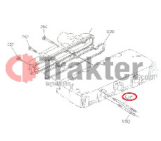 EXHAUST MUFFLER STUD LONG ORIGINAL KUBOTA 16251-91520