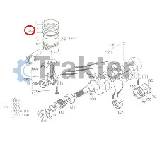 PISTON RINGS 16467-21090 OEM