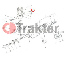 PISTON RINGS 0.5 ORIGINAL KUBOTA 15361-21090
