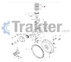 ANELLI DI PISTONE ORIGINAL ISEKI 5650-040-873-00