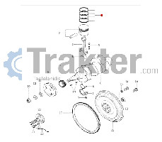 ANELLI DI PISTONE ORIGINAL ISEKI 5650-040-873-00