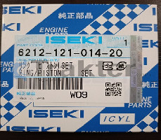 ANELLI DI PISTONE ORIGINAL ISEKI 6212-121-014-20