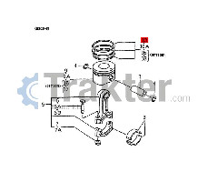 ΕΛΑΤΗΡΙΑ ΠΙΣΤΟΝΙΟΥ ORIGINAL ISEKI 6212-121-015-00 6212-121-015-20