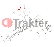 ΕΛΑΤΗΡΙΑ ΠΙΣΤΟΝΙΟΥ STANDARD ORIGINAL KUBOTA 15501-21050