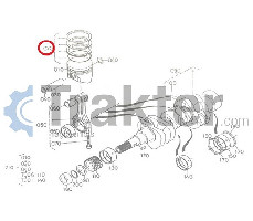 ΕΛΑΤΗΡΙΑ ΠΙΣΤΟΝΙΟΥ STANDARD ORIGINAL KUBOTA 15531-21050