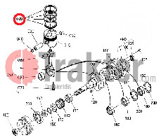 PISTON RINGS STD 1a091-21050 OEM