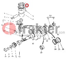 AROS DE PISTÓN STD 17271-21052 OEM 15271-21052 OEM 15271-21050 OEM