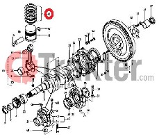 ΕΛΑΤΗΡΙΑ ΠΙΣΤΟΝΙΟΥ STD 15231-21050 OEM