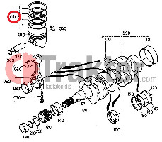 RINGE STD ORIGINAL KUBOTA 14601-21050