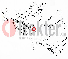 FRENI MOLLA GANCIO ORIGINAL KUBOTA 66711-42860 66711-42863