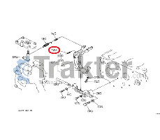 RESORTE REGULADOR KUBOTA ORIGINAL 15611-56480 17241-56480