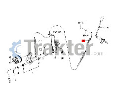 MUELLE EN ESPIRAL ORIGINAL ISEKI 1705-332-006-00