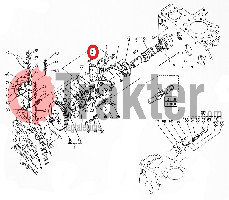 RESORTE DE ARRANQUE PEQUEÑO KUBOTA ORIGINAL 15221-56480 15221-56482 15261-56480