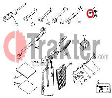 KIT DI ATTREZZI ORIGINAL KUBOTA 34070-95010