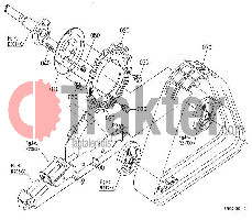 CRAWLER REAR ORIGINAL KUBOTA 1 PIECE 6A640-17382