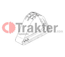 CRAWLER REAR ORIGINAL KUBOTA 1 PIECE 6A640-17382