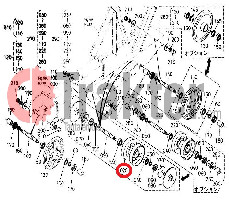 RULLI PER TRATTORI CINGOLATI ORIGINAL KUBOTA 59900-22310