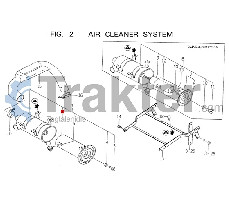 AIR FILTER ORIGINAL ISEKI 1560-103-202-50